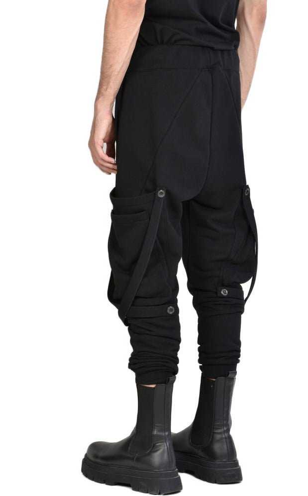 A33M BESTOFF23 BLACK Trouser man 233 Pants Sweatpants for men LA HAINE INSIDE US TEPHRA