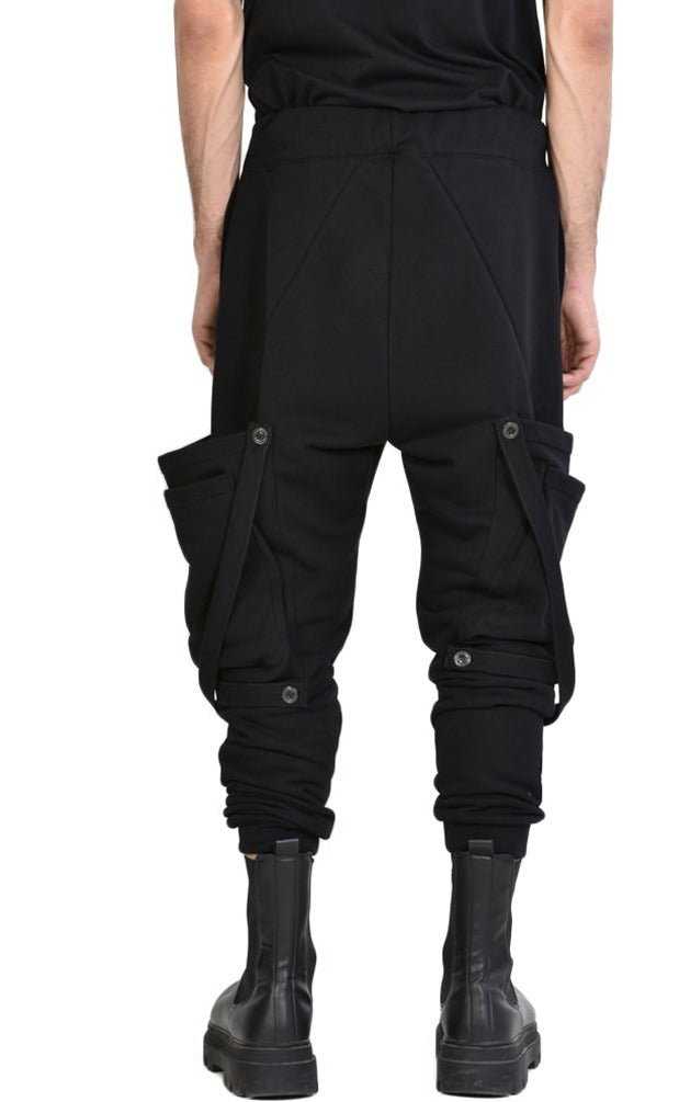 A33M BESTOFF23 BLACK Trouser man 233 Pants Sweatpants for men LA HAINE INSIDE US TEPHRA