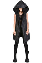 A33M ELETTRICO23 BLACK Vests Jackets Woman