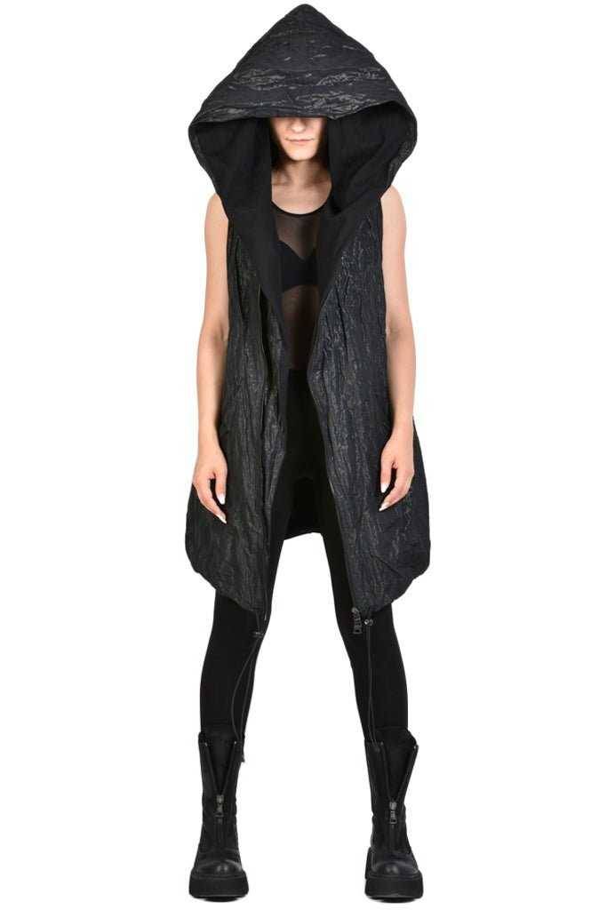 A33M ELETTRICO23 BLACK Vests Jackets Woman