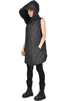 A33M ELETTRICO23 BLACK Vests Jackets Woman