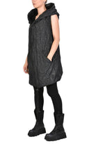 A33M ELETTRICO23 BLACK Vests Jackets Woman