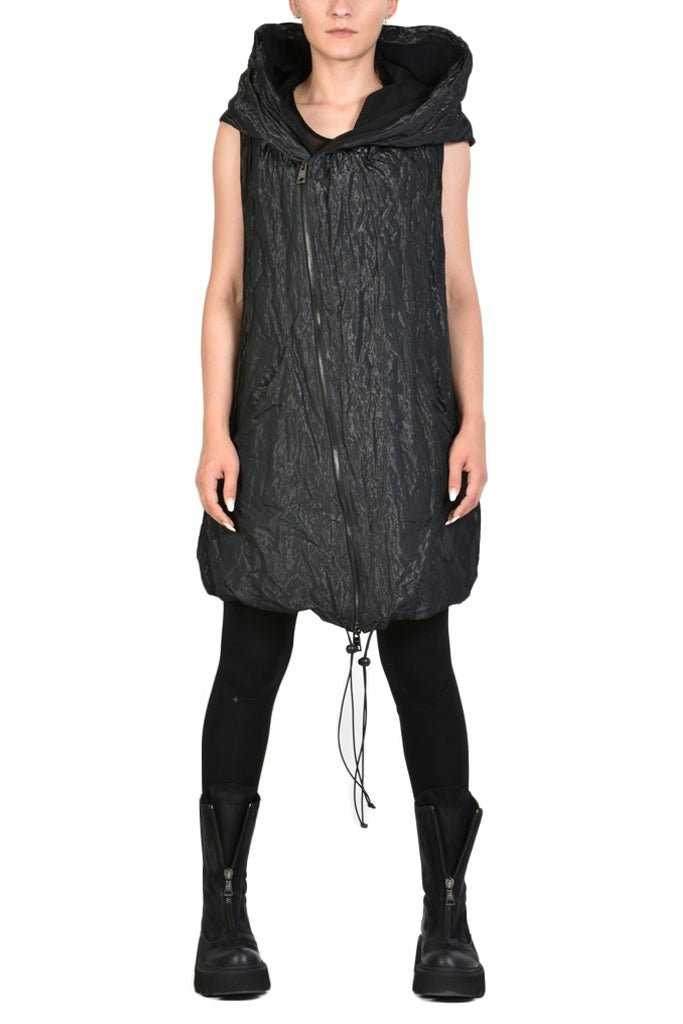 A33M ELETTRICO23 BLACK Vests Jackets Woman