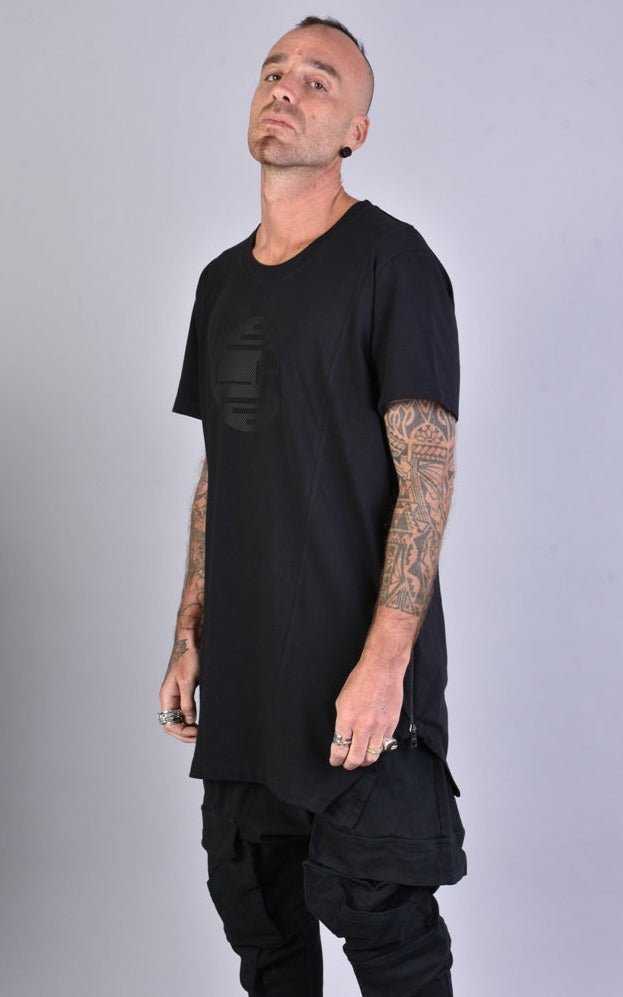 A33M LM034 BLACK Cotton Over T-Shirt.