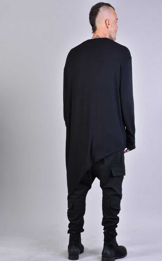 A33M LM040 BLACK Oversize Sweater 163 T SHIRT Sweatshirts & Knitwear LA HAINE INSIDE US TEPHRA