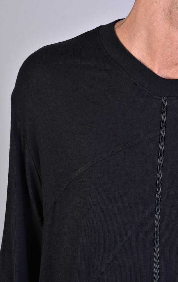 A33M LM04023 BLACK Oversize Sweater.