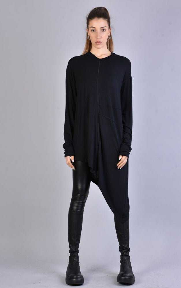 A33M LM04023 BLACK Tops Woman.