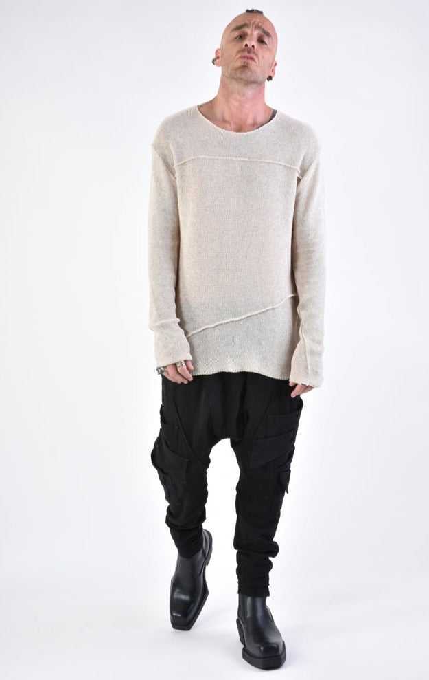 A33M LM09324 SWEATER Regular Sand 128 Shirts & Tops Sweatshirts & Knitwear LA HAINE INSIDE US TEPHRA