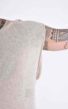 A33M LM09524 TANKTOP Regular without Print Sand