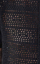 A33M LM10124 T-SHIRT Regular Cotton Net Black