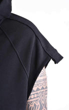 A33M LM12824 SLEEVELESS Regular Fleece UNISEX U Black