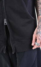 A33M LM12824 SLEEVELESS Regular Fleece UNISEX U Black