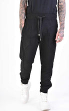 A33M LM13024 TROUSER Regular Fleece Black