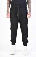 A33M LM13024 TROUSER Regular Fleece Black