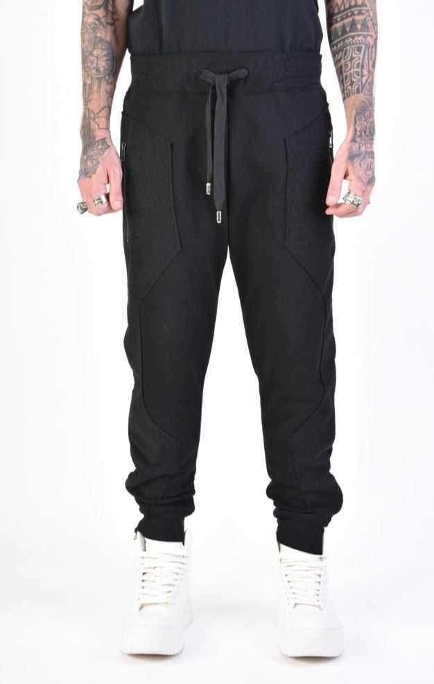 A33M LM13024 TROUSER Regular Fleece Black