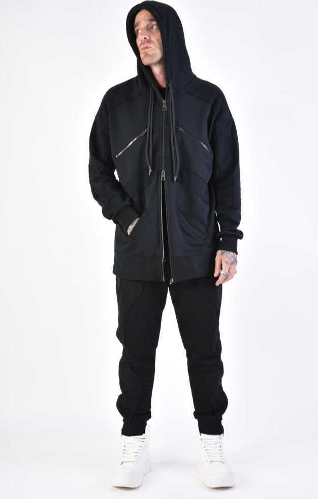 A33M LM13024 TROUSER Regular Fleece Black.