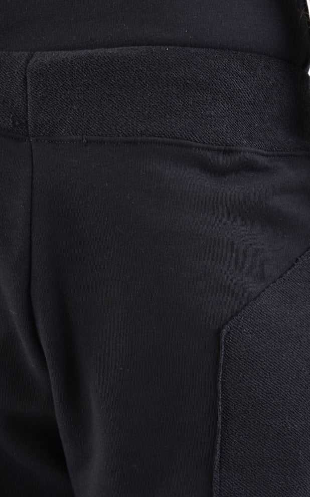 A33M LM13024 TROUSER Regular Fleece Black.