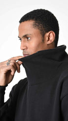 A33M LM20125 FLEECE Comfort Polycotton Gauze 980gr. UNISEX U Black