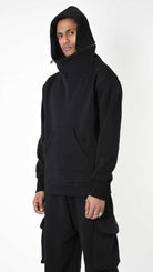 A33M LM20125 FLEECE Comfort Polycotton Gauze 980gr. UNISEX U Black