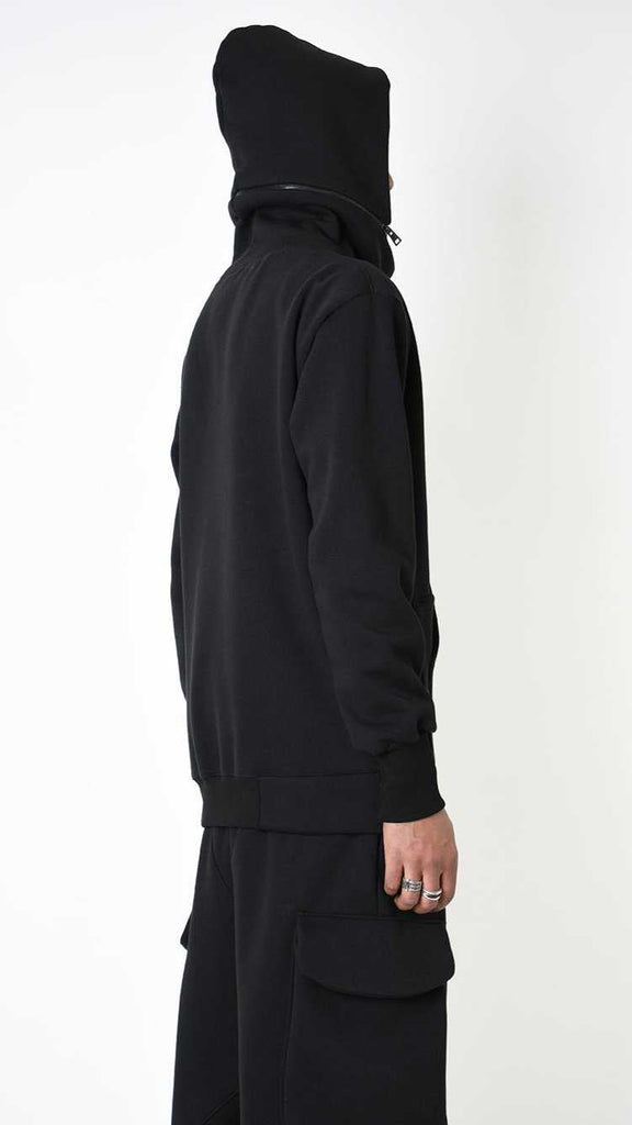 A33M LM20125 FLEECE Comfort Polycotton Gauze 980gr. UNISEX U Black 218 Coats & Jackets Fall Winter 2024|25 Man LA HAINE INSIDE US TEPHRA