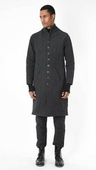 A33M LM20825 COAT Comfort Cotton Jacquard 307gr. Grey