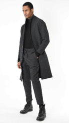 A33M LM20825 COAT Comfort Cotton Jacquard 307gr. Grey