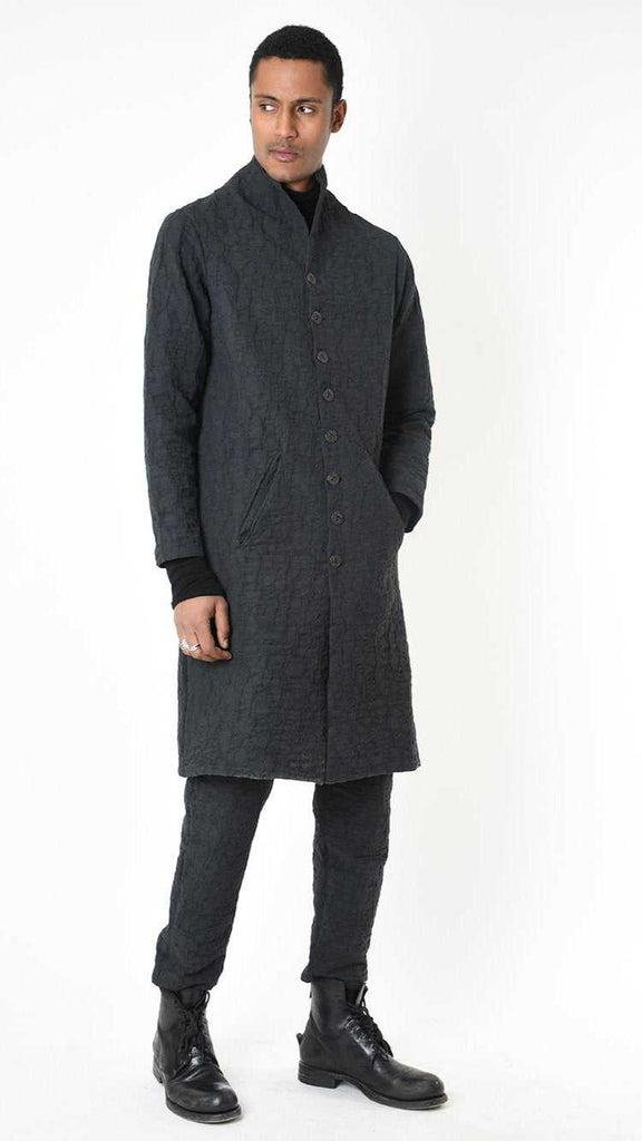 A33M LM20825 COAT Comfort Cotton Jacquard 307gr. Grey.