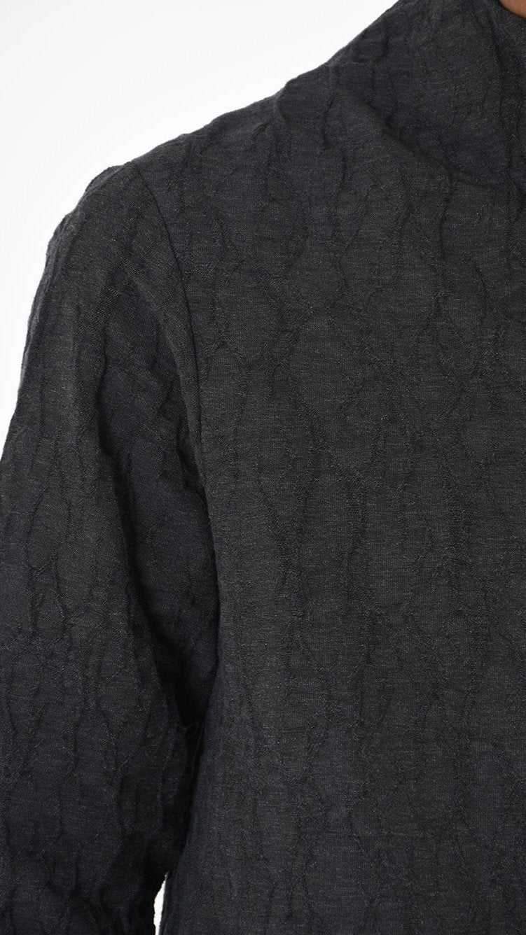 A33M LM20825 COAT Comfort Cotton Jacquard 307gr. Grey