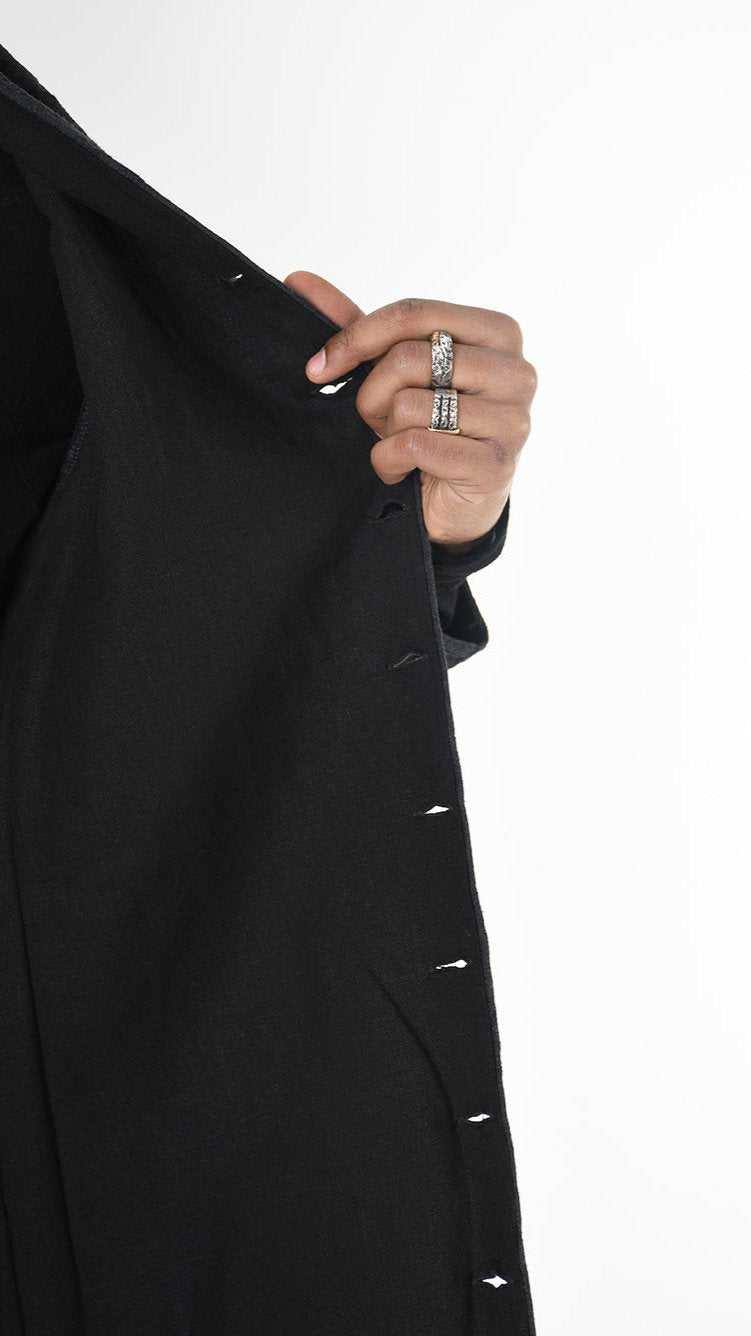 A33M LM20825 COAT Comfort Cotton Jacquard 307gr. Grey