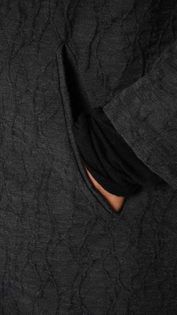 A33M LM20825 COAT Comfort Cotton Jacquard 307gr. Grey