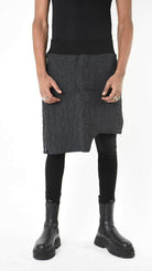 A33M LM20925 TROUSER Fleece & Cotton Jacquard 307gr. UNISEX U Grey