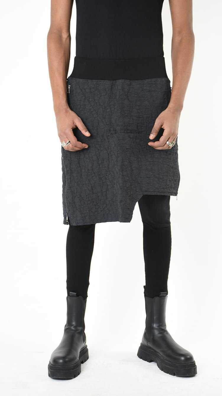 A33M LM20925 TROUSER Fleece & Cotton Jacquard 307gr. UNISEX U Grey