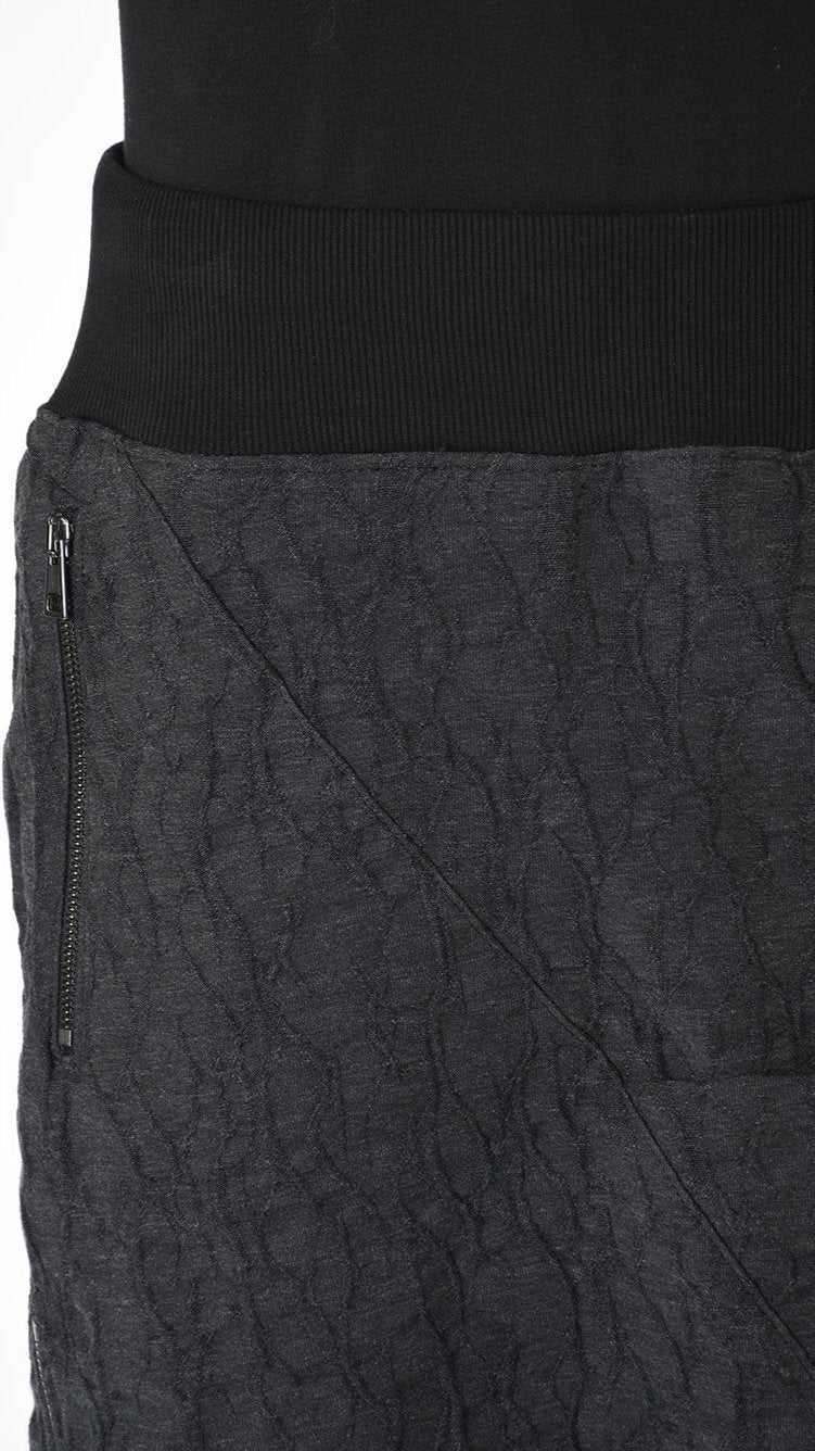 A33M LM20925 TROUSER Fleece & Cotton Jacquard 307gr. UNISEX U Grey