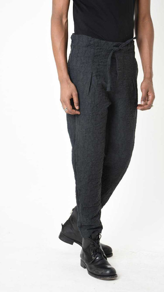 A33M LM21025 TROUSER Comfort Cotton Jacquard 307gr. Grey.