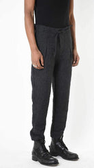 A33M LM21025 TROUSER Comfort Cotton Jacquard 307gr. Grey