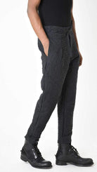 A33M LM21025 TROUSER Comfort Cotton Jacquard 307gr. Grey