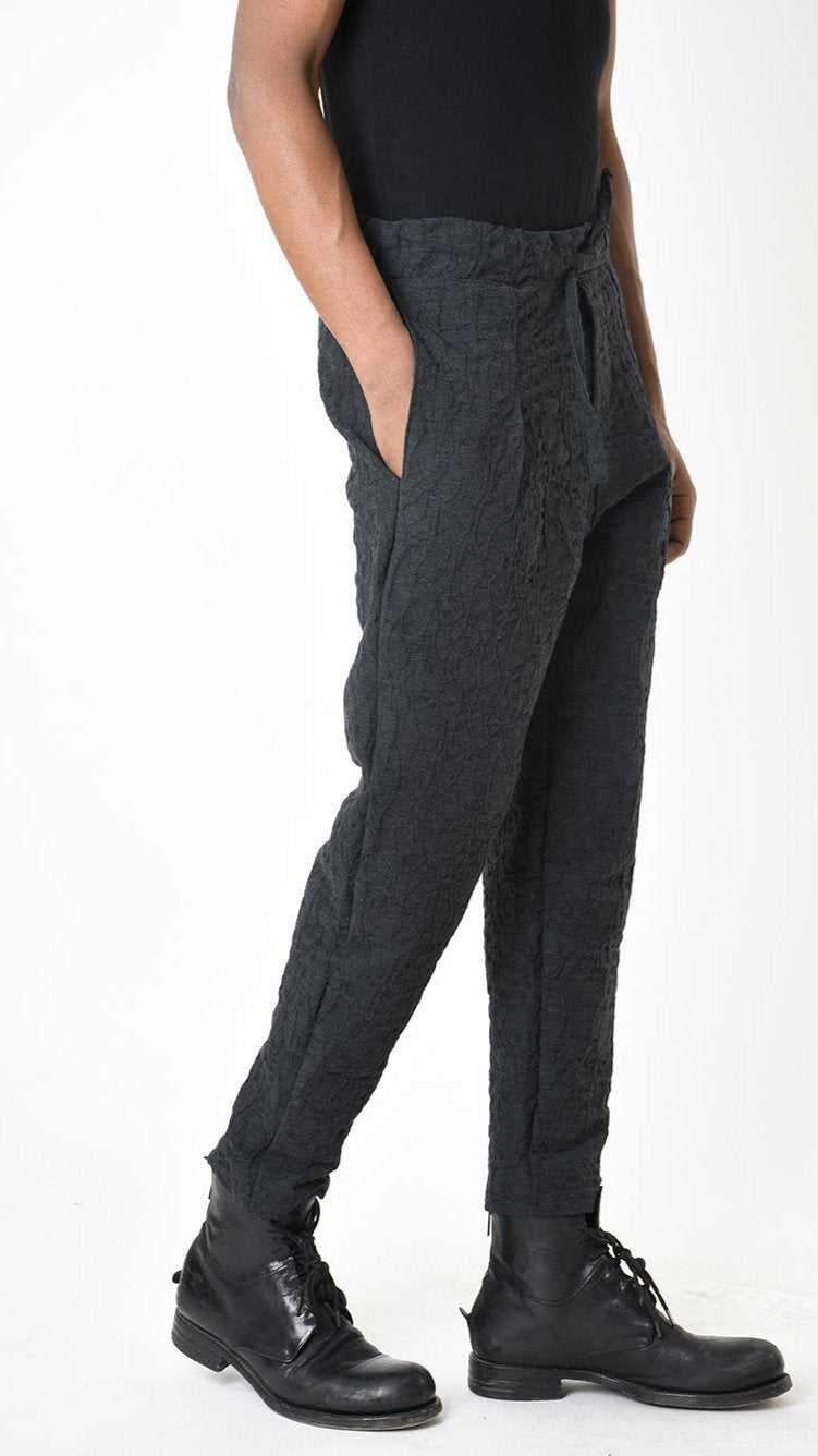 A33M LM21025 TROUSER Comfort Cotton Jacquard 307gr. Grey