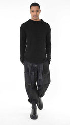 A33M LM280 SWEATER Regular Thikness 3 Black - Green - Grey