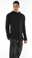 A33M LM280 SWEATER Regular Thikness 3 Black - Green - Grey
