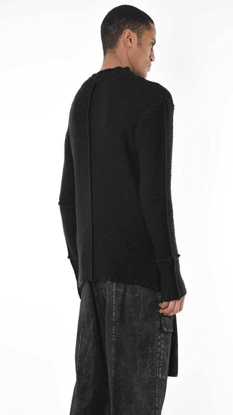 A33M LM280 SWEATER Regular Thikness 3 Black - Green - Grey