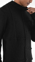 A33M LM280 SWEATER Regular Thikness 3 Black - Green - Grey