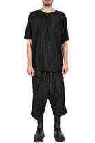A33M ODICUL23 BLACK oversize t-shirt man