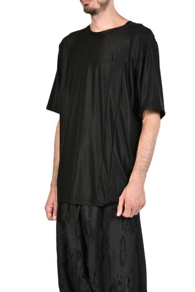A33M ODICUL23 BLACK oversize t-shirt man
