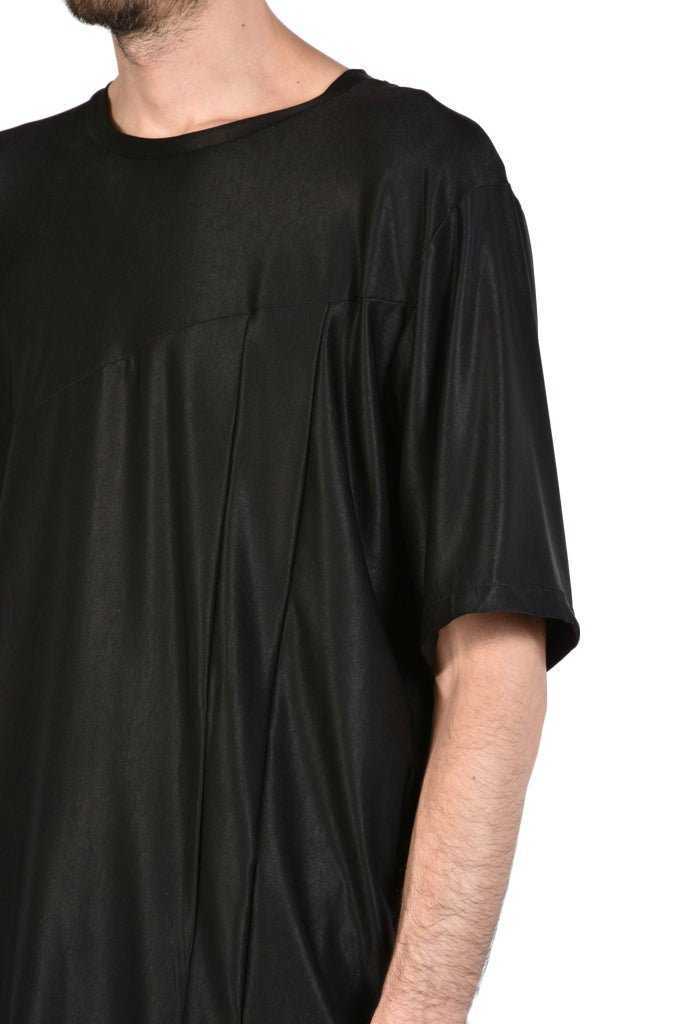 A33M ODICUL23 BLACK oversize t-shirt man.