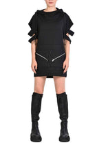 A33M POETI23 BLACK woman dress