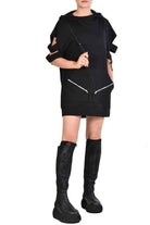 A33M POETI23 BLACK woman dress