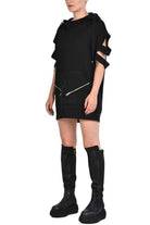 A33M POETI23 BLACK woman dress