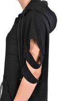 A33M POETI23 BLACK woman dress