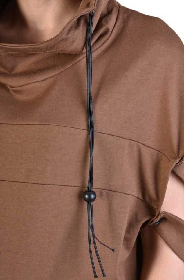 A33M POETI23 CARAMEL woman dress