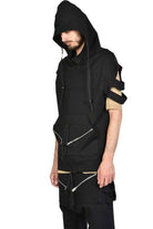 A33M POETI23 Mens Black Sweatshirt